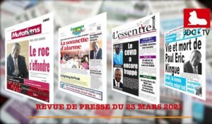 REVUE DE PRESSE CAMEROUNAISE DU 23 MARS 2021