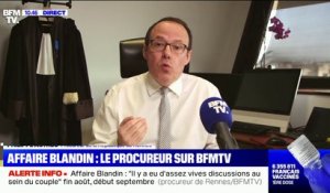 Affaire Blandin: le procureur de Rennes affirme avoir classé la plainte de la victime faute de preuve