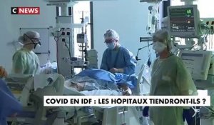 Coronavirus: Face à la dégradation des indicateurs sanitaires en Île-de-France, les hôpitaux peuvent-ils encore tenir ? Du côté de l'APHP, on regarde la courbe des admissions grimper avec inquiétude