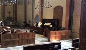 Les soeurs cisterciennes de Ste Marie prient en chantant