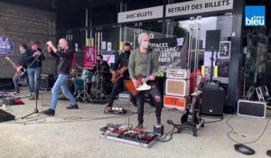 Le groupe de rock celtique a fait le show devant le Quartz à Brest