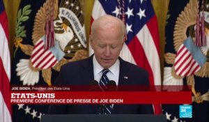 États-Unis : première conférence de presse de Joe Biden