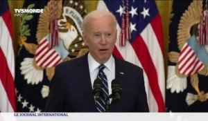 Le Président américain Joe Biden annonce doubler son objectif de vaccinations contre le Covid-19 et envisage d'être candidat à sa succession en 2024 - VIDEO