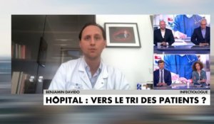 Benjamin Davido : «Ce matin j’ai refusé des patients car je n’ai plus de place dans mon hôpital […] On doit faire des choix»
