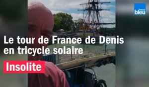 4000 km en tricycle solaire, le tour de France de Denis