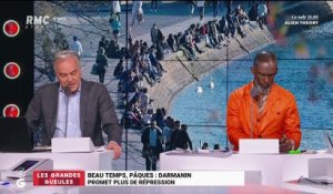 Beau temps, Pâques : Darmanin promet plus de répression - 31/03