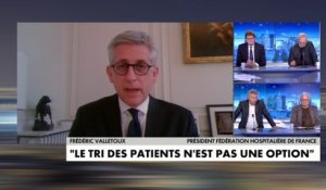 Fréderic Valletoux : «Quand on déprogramme à tout-va, personne ne peut vous dire que ça ne représente pas un risque pour les patients»