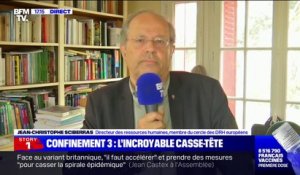 Télétravail: pour Jean-Christophe Sciberras, il faut faire attention aux "risques psychosociaux"