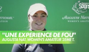 Lucie Malchirand qualifiée pour le dernier tour ! Augusta National Women's Amateur - Golf