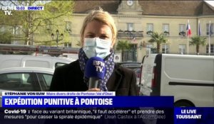 Stéphanie Von Euw, maire de Pontoise: "On est tous complètement sidérés" après l'expédition punitive qui a causé la mort de deux personnes