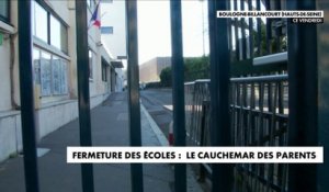 Fermeture des écoles : le cauchemar des parents