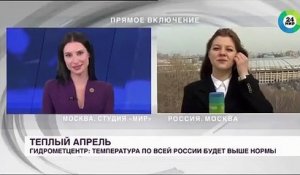 Une journaliste russe se fait voler son micro