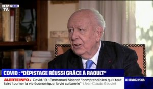 Jean-Claude Gaudin: "À Marseille, on a une reconnaissance pour l’action immédiate de Didier Raoult"