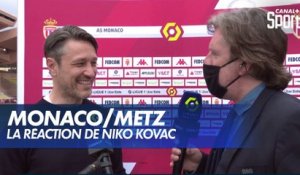 La réaction de N. Kovač après Monaco / Metz