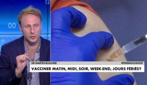 Martin Blachier sur la date du 15 mais pour la réouverture des terrasses : « A la date du 15 mai il y aura une majorité de Français qui ne sera pas vaccinée »