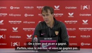 29e j. - Lopetegui : "Nous avons mérité la victoire"