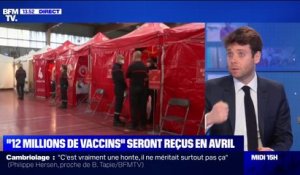 Montée en puissance de la stratégie vaccinale: Olivier Véran annonce 12 millions de doses en avril