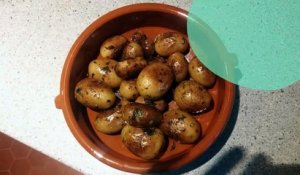 Pommes de terre grenailles sautées au persil et à l'ail