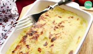 Crêpes au jambon gratinées