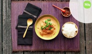 Curry facile de poulet à l'indienne