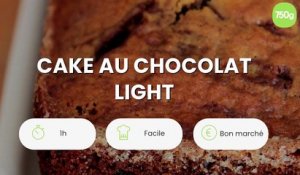 Cake au chocolat light