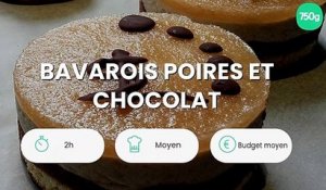 Bavarois poires et chocolat