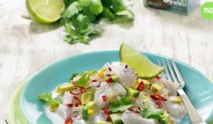 Ceviche de dorade avocat coco