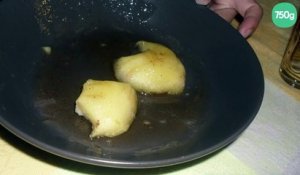 Recette de pommes au four caramélisées