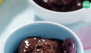 Glace vegan au chocolat