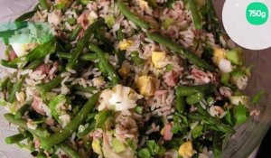 Salade de riz au thon inratable