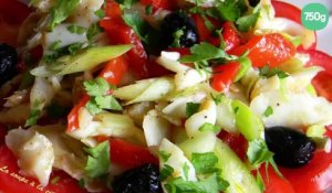 Esqueixada - Salade catalane à la morue