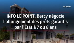 INFO LE POINT. Bercy négocie l’allongement des prêts garantis par l’État à 7 ou 8 ans