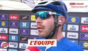 Sénéchal : «J'ai fait mon travail au maximum - Cyclisme - GP de l'Escaut