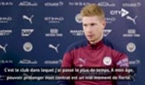 Man City - De Bruyne : "Je suis fier de prolonger mon contrat"