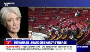 Françoise Hardy sur l'euthanasie: "Il faut se mettre à la place des personnes qui souffrent beaucoup et dont les souffrances n'ont qu'une issue défavorable"