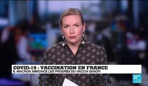 Covid-19 en France : Emmanuel Macron annonce les progrès du vaccin Sanofi