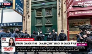 EXCLU - Regardez les images exclusives tournées chez Pierre-Jean Chalençon pendant la perquisition et un témoin qui était dans le Palais raconte