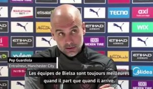 31e j. - Guardiola : "Bielsa n'a rien gagné ? Donnez-lui Manchester City..."