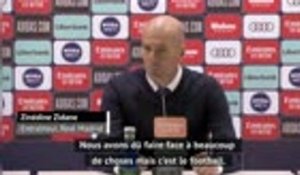 30e j. - Zidane : "Nous sommes à la limite physiquement"