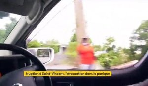 Saint-Vincent : évacuation de la population après l'éruption du volcan de la Soufrière