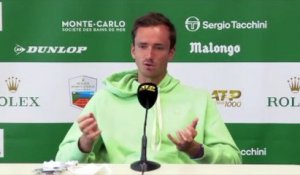 ATP - Rolex Monte-Carlo 2021 - Daniil Medvedev : "C'est ridicule de reporter Roland-Garros d'une semaine (...) Je n'aime pas la terre battue"