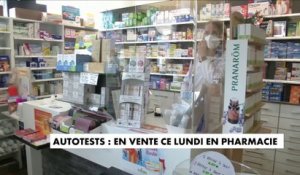 Autotests : en vente ce lundi en pharmacie