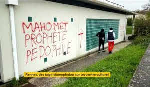 Rennes : un centre culturel visé par des tags islamophobes