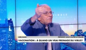 Axel Kahn : «La stratégie qui consiste à faire avec le virus est une stratégie perdante»