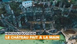 Ce professeur a construit un château tout seul