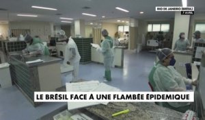 Le Brésil face à une flambée épidémique