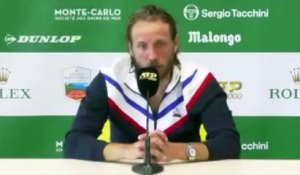 ATP - Rolex Monte-Carlo 2021 - Lucas Pouille : "Je doutais de pouvoir rejouer normalement... "