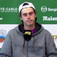ATP - Rolex Monte-Carlo 2021 - Lucas Catarina a été piégé par la pluie : "Là c'est difficile mais je vais essayer de me servir de ce match pour continuer à progresser"