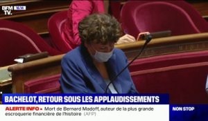 Roselyne Bachelot de retour au Sénat sous les applaudissements