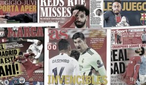 La qualification du Real Madrid régale l'Espagne, les regrets de Liverpool et Salah font jaser l'Angleterre